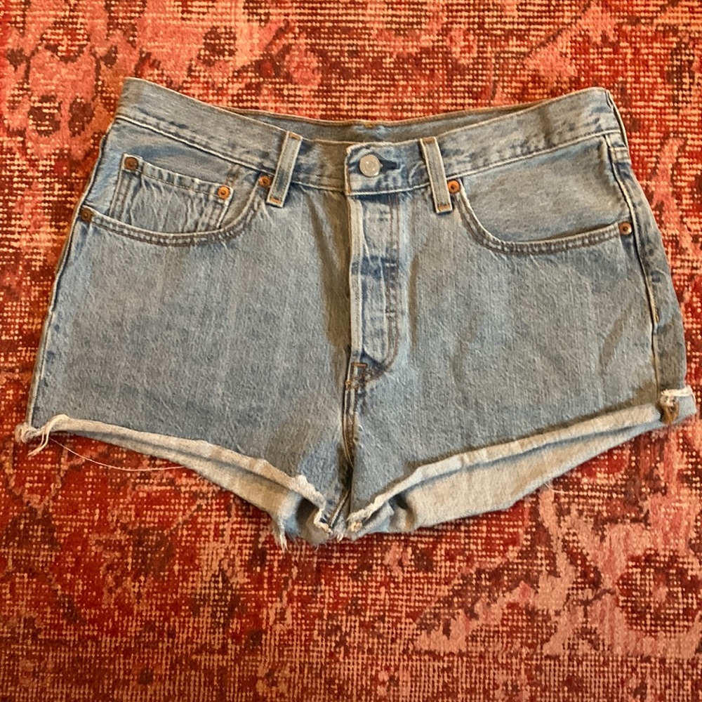 Levi’s cutoff Jean shorts